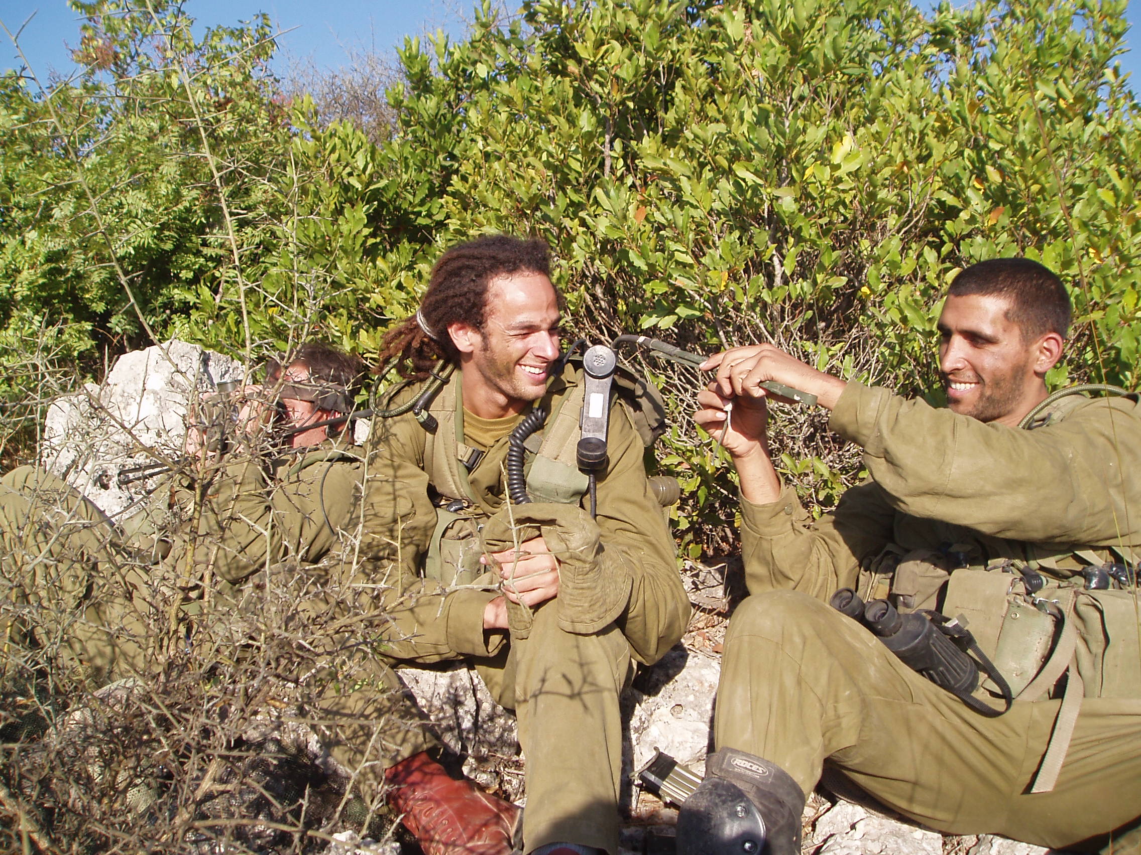 גיא ועמיתו ביחידה